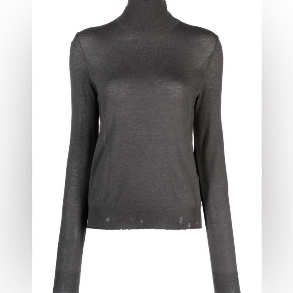 NWT Zadig & Voltaire Cashmere Distressed Sweater